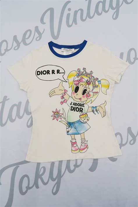 dior rose shirt|dior shirt cartoon.